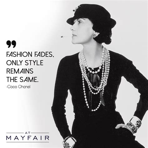 coco chanel book quotes|Coco Chanel quotes fashion fades.